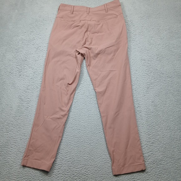 Lands' End Chino Pants Men's 31x32 Tan Stretch Cotton Casual Straight Fit - Picture 2 of 9